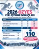 2026 ÖZYES Yerleştirme Sonuçları Açıklandı